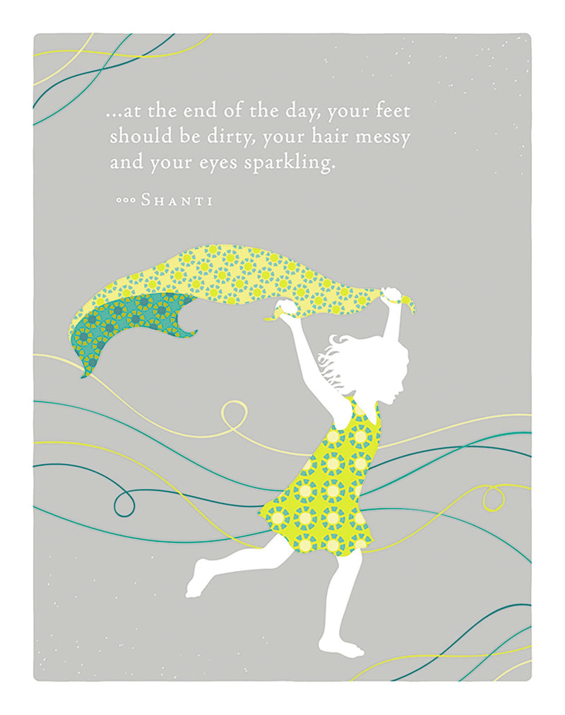 Positively Green Greeting Cards: Birthday - At the End of the Day (Pack of 6)