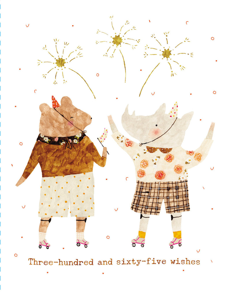 Love Muchly Greeting Cards: Birthday - Three-hundred and sixty-five wishes (Pack of 6)