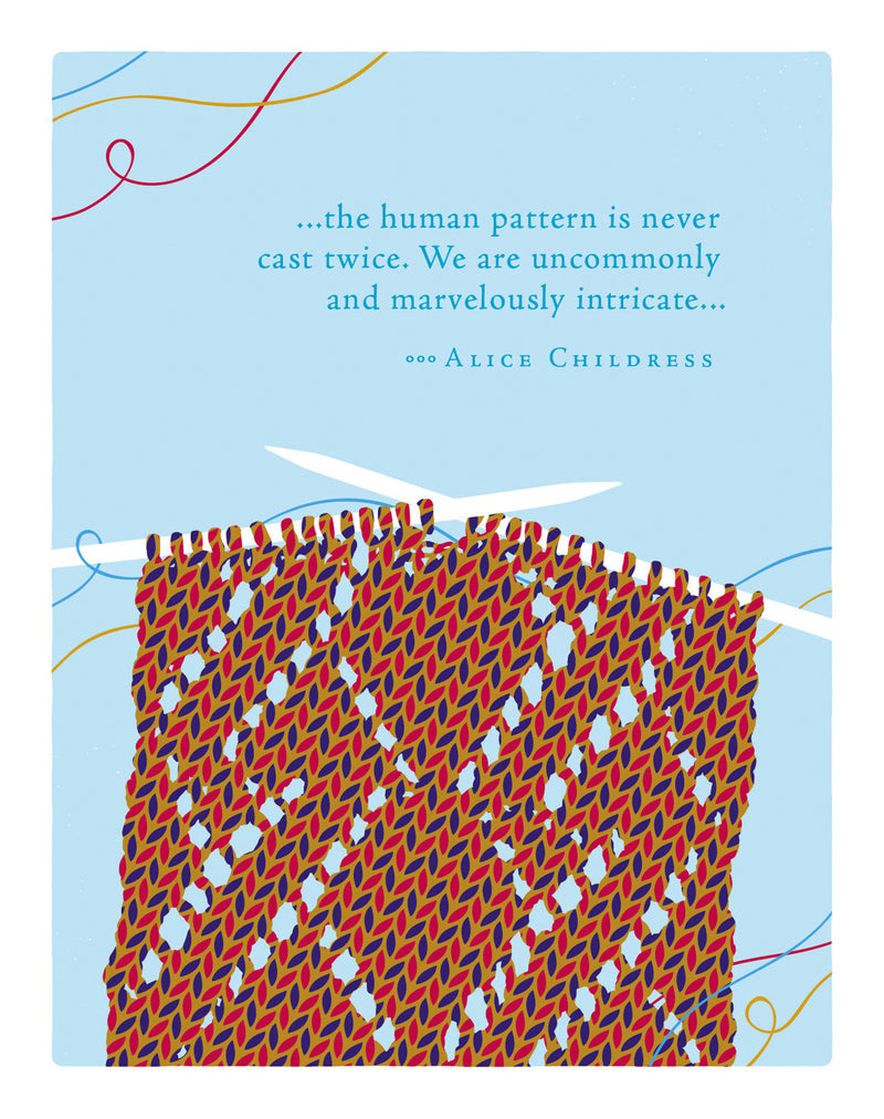 Positively Green Greeting Cards: Birthday - ...the human pattern (Pack of 6)
