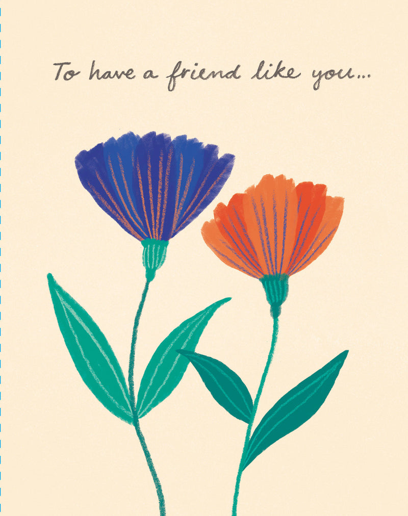 Love Muchly Greeting Cards: Friendship - To have a friend like you (Pack of 6)