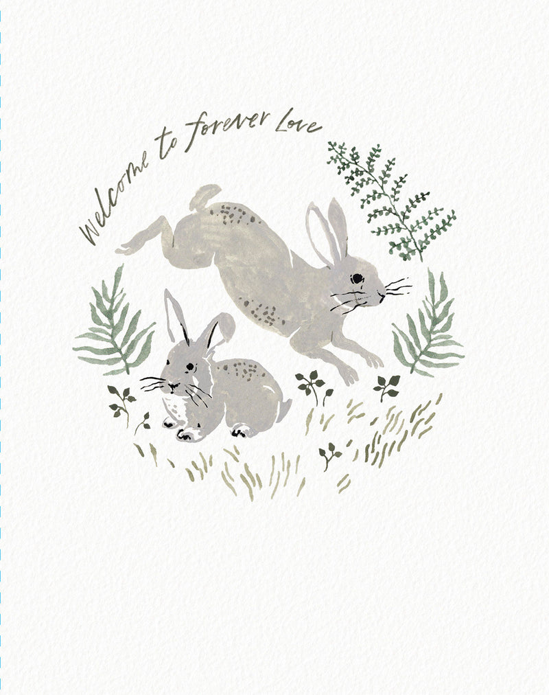 Love Muchly Greeting Cards: Baby - Welcome to forever love (Pack of 6)