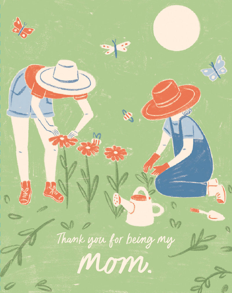Love Muchly Greeting Cards: Mother's Day - Thank you for being my mom (Pack of 6)