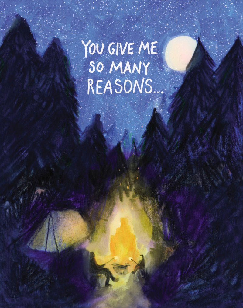 Love Muchly Greeting Cards: Father's Day - You give me so many reasons (Pack of 6)