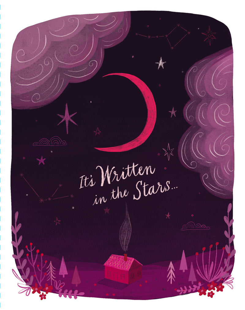 Love Muchly Greeting Cards: Birthday - It's written in the stars… (Pack of 6)