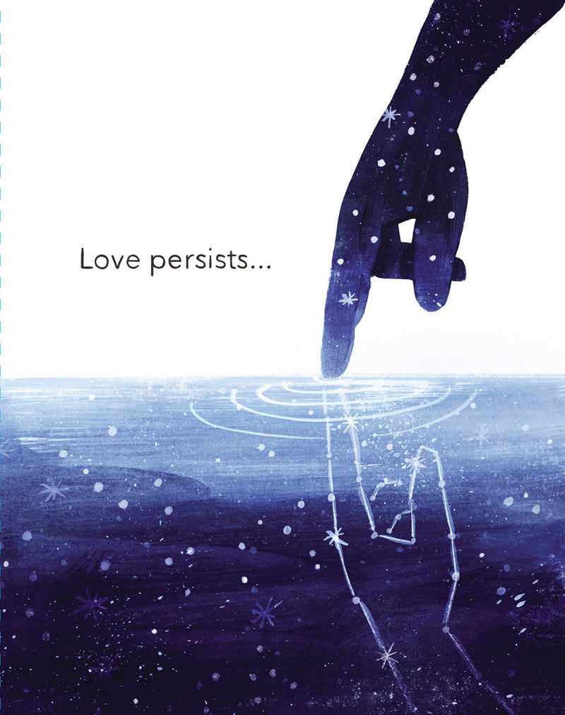 Love Muchly Greeting Cards: Sympathy - Love persists (Pack of 6)