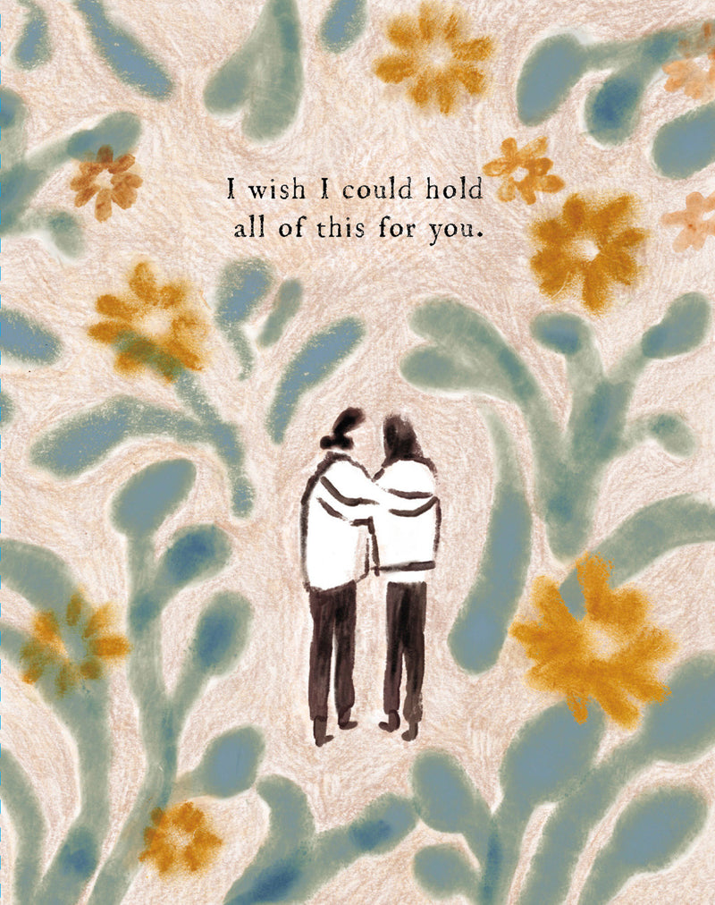 Love Muchly Greeting Cards: Tough Times - I wish I could hold all of this (Pack of 6)