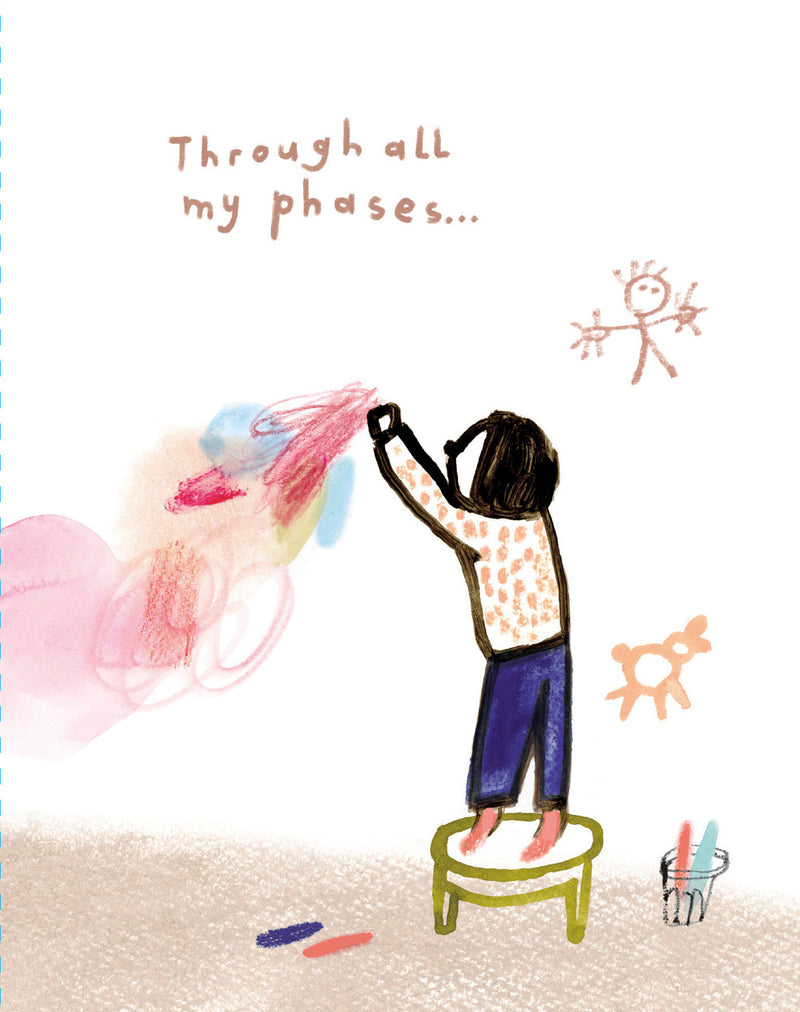Love Muchly Greeting Cards: Father's Day - Through all my phases... (Pack of 6)
