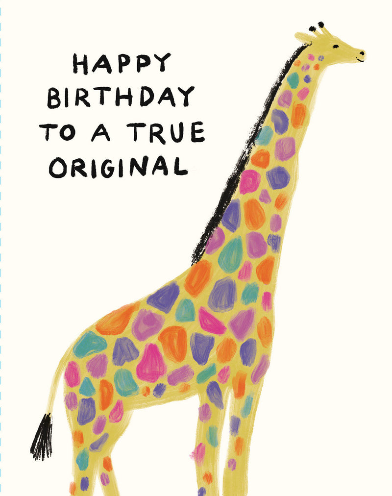 Love Muchly Greeting Cards: Birthday - Happy birthday to a true original (Pack of 6)