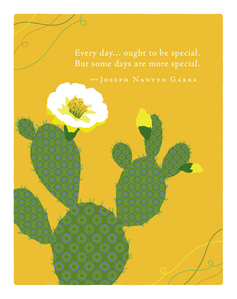 Positively Green Greeting Cards: Birthday - Every day… ought to be special. But some (Pack of 6)