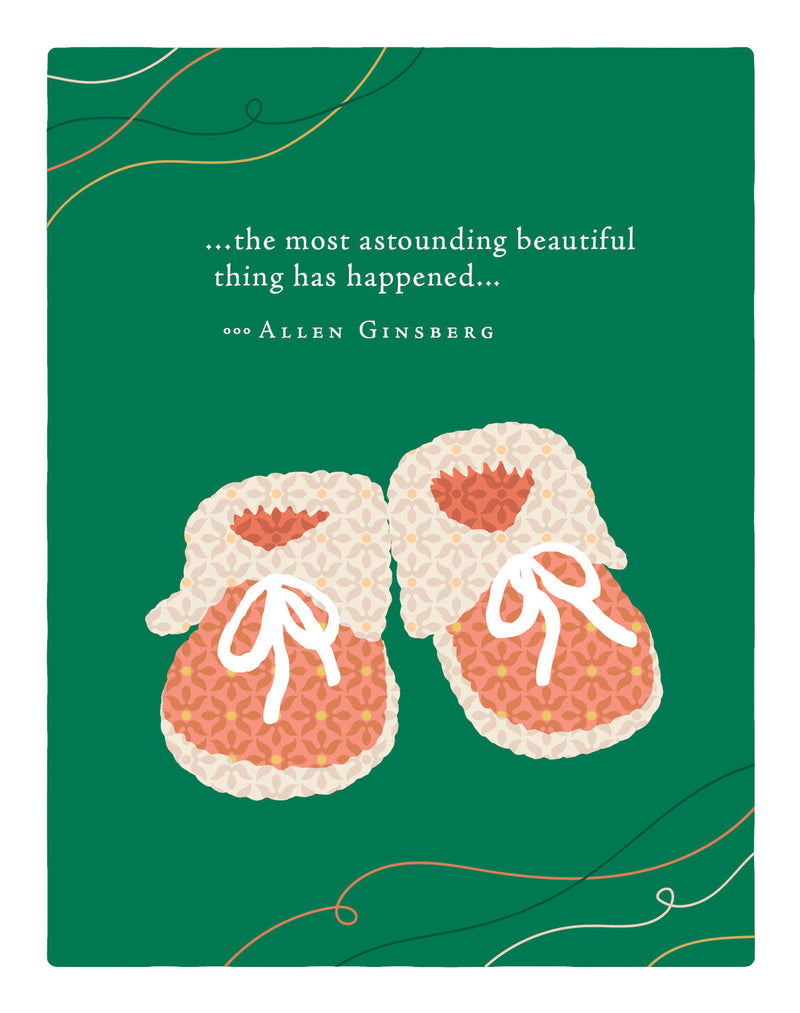 Positively Green Greeting Cards: Baby - The most astounding beautiful thing (Pack of 6)