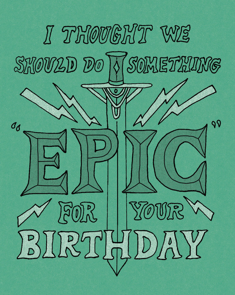 Humor Us Greeting Cards: Birthday - I thought we should do (Pack of 6)