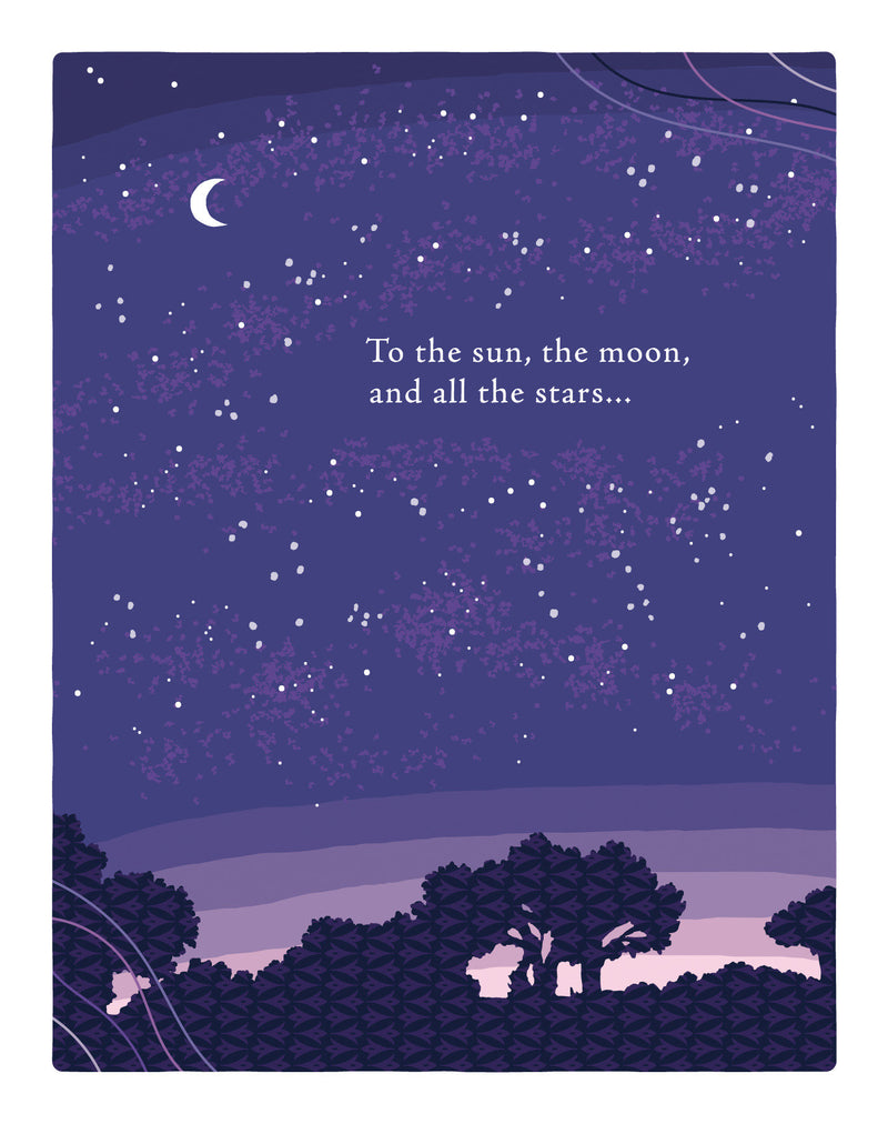 Positively Green Greeting Cards: Mother's Day - To the Sun, the Moon, and All the Stars (Pack of 6)