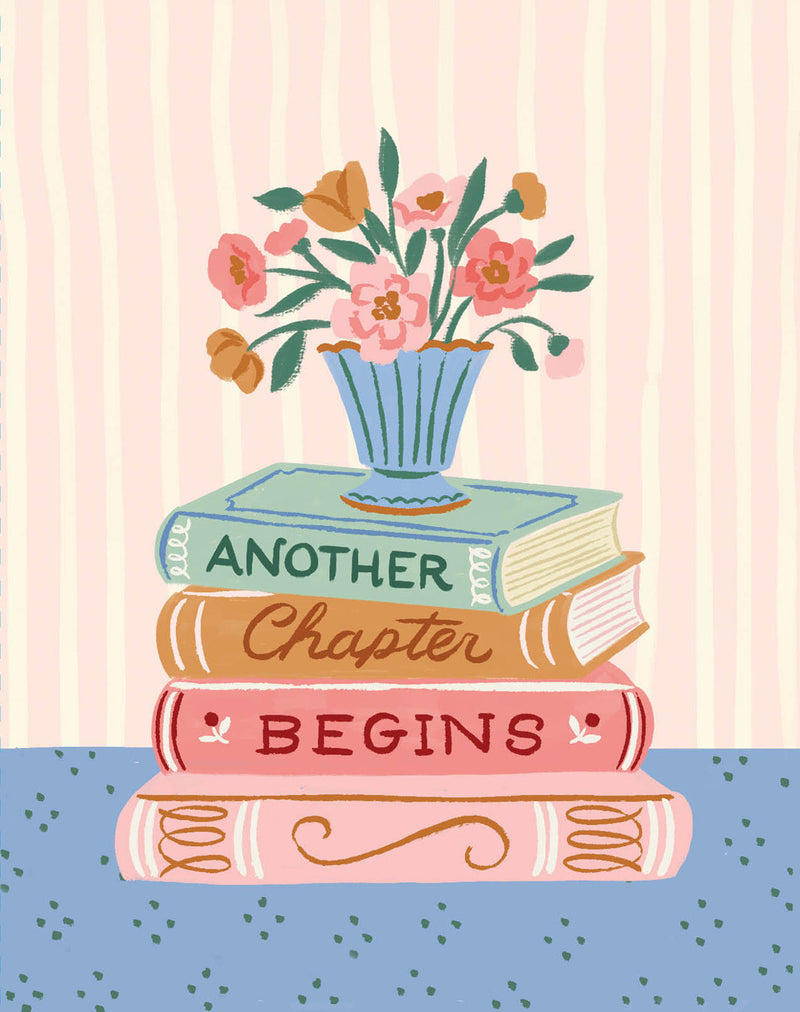Love Muchly Greeting Cards: Birthday - Another Chapter Begins (Pack of 6)