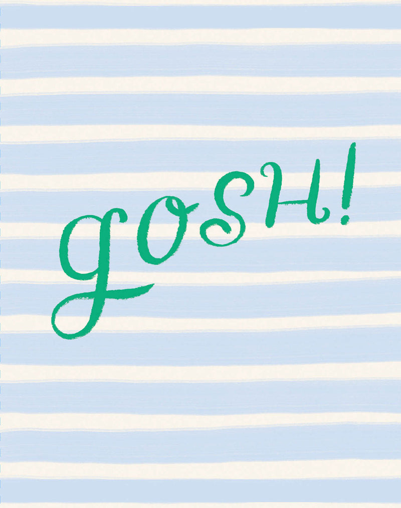 Love Muchly Greeting Cards: Thank You - Gosh! Thank You So Much! (Pack of 6)