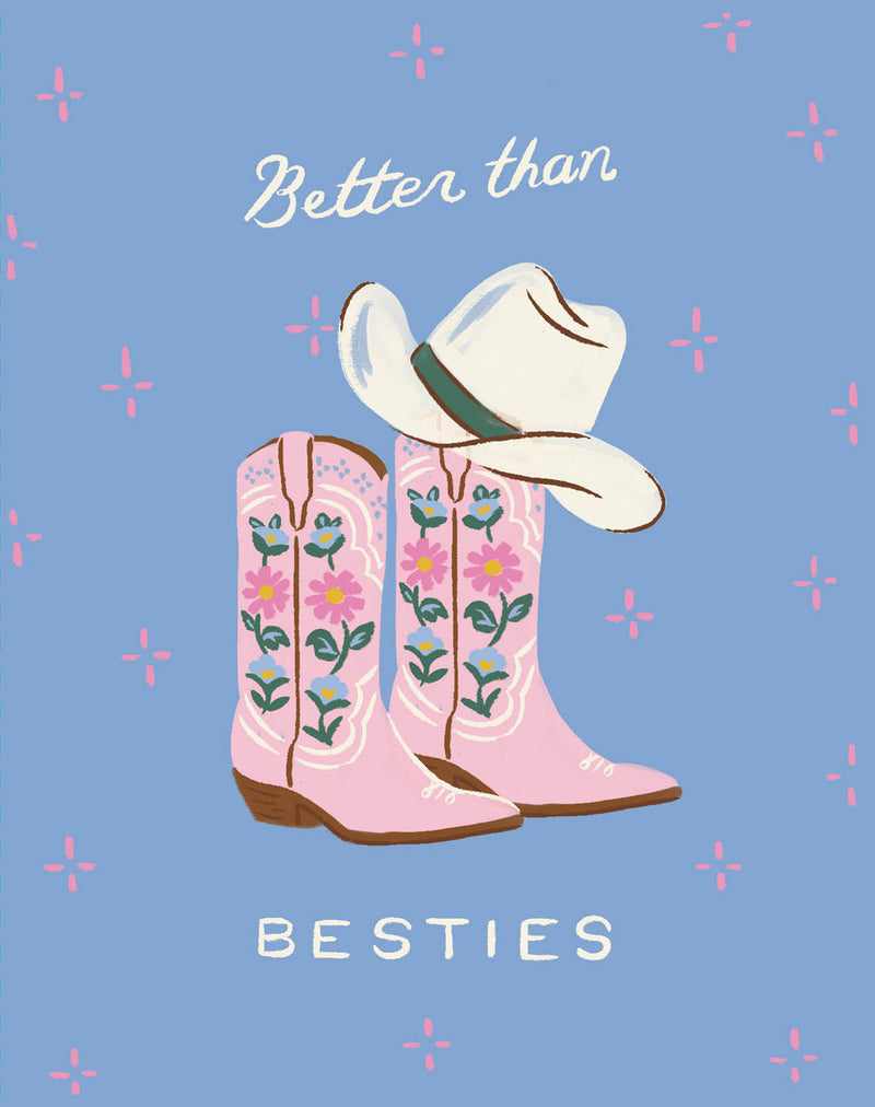 Love Muchly Greeting Cards: Friendship - Better Than Besties (Pack of 6)