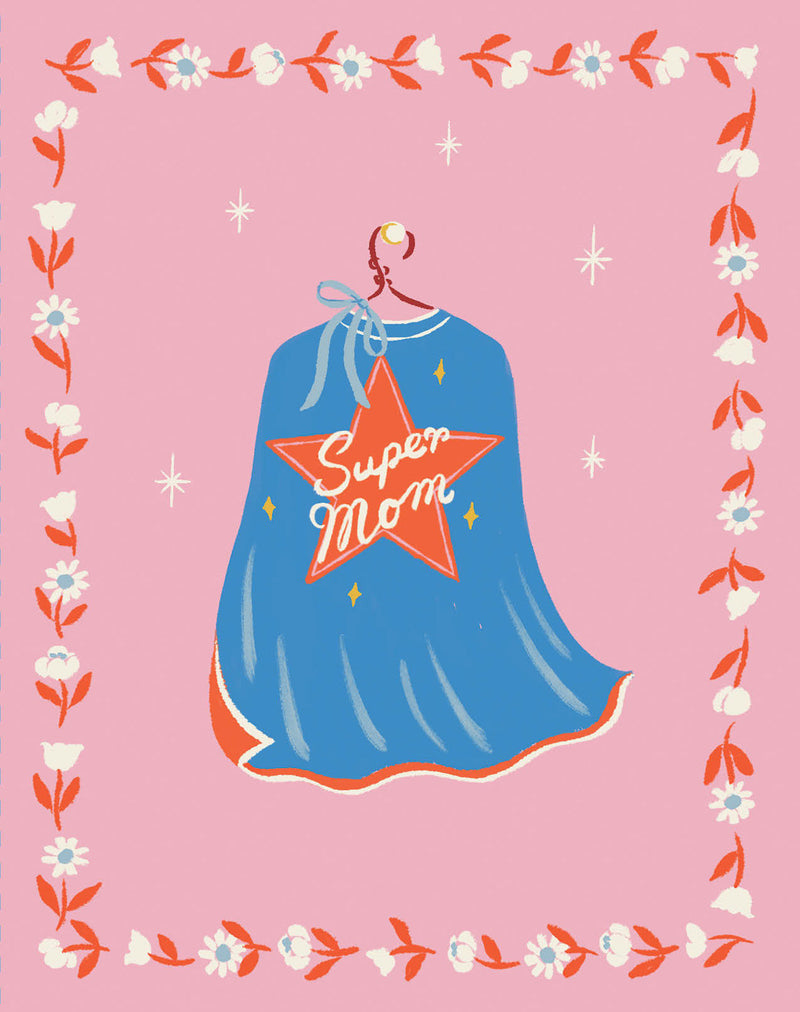 Love Muchly Greeting Cards: Mother's Day - SuperMom (Pack of 6)
