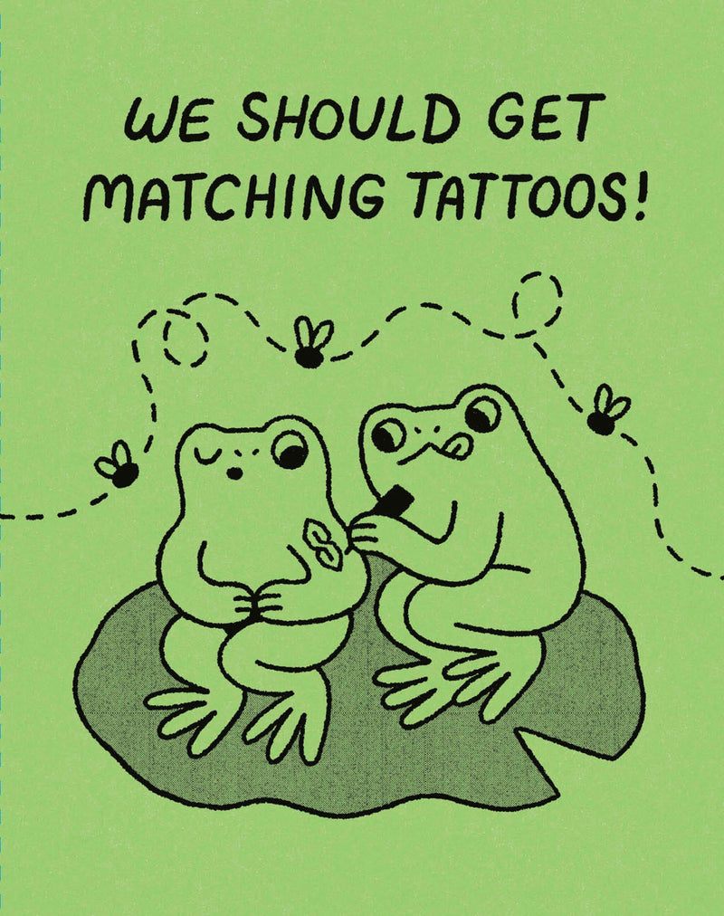 Humor Us Greeting Cards: Friendship - We Should Get Matching Tattoos! (Pack of 6)
