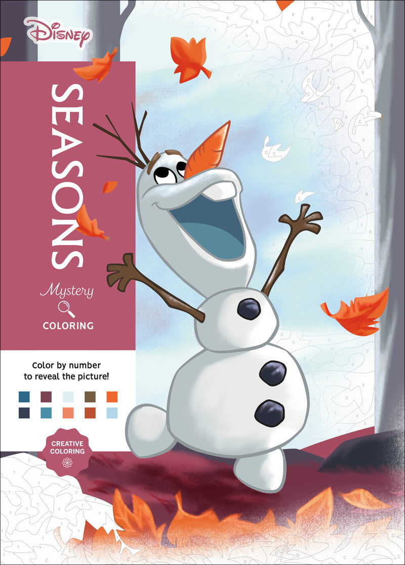 Disney Mystery Coloring: Seasons