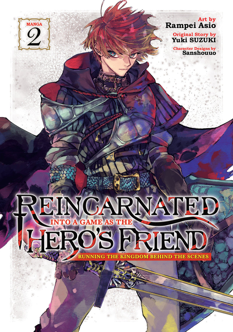 Reincarnated Into a Game as the Hero's Friend: Running the Kingdom Behind the Scenes (Manga)