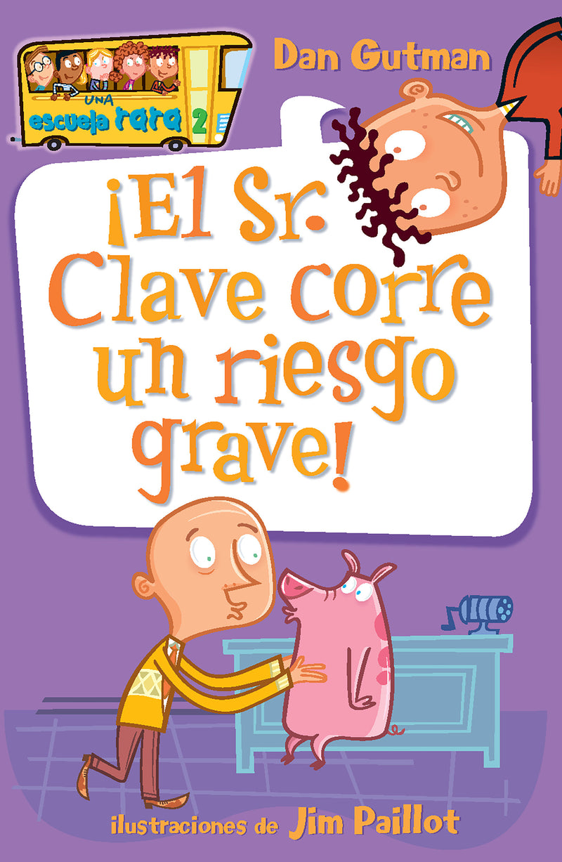 ¡El Sr. Clave corre un riesgo grave! / Mr. Klutz Is Nuts!