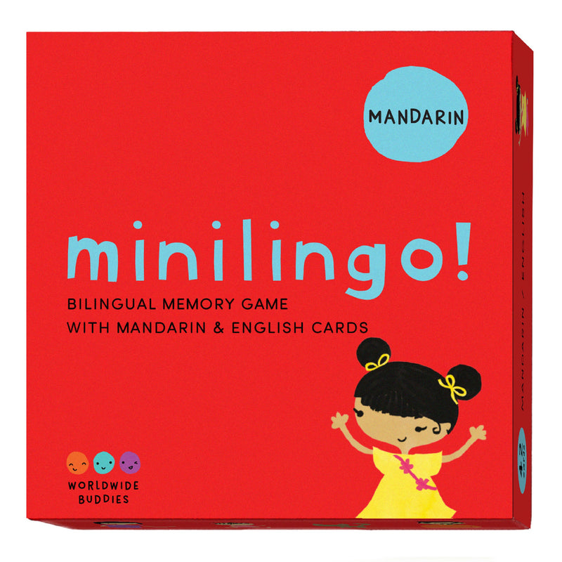 Minilingo Mandarin / English Bilingual Flashcards