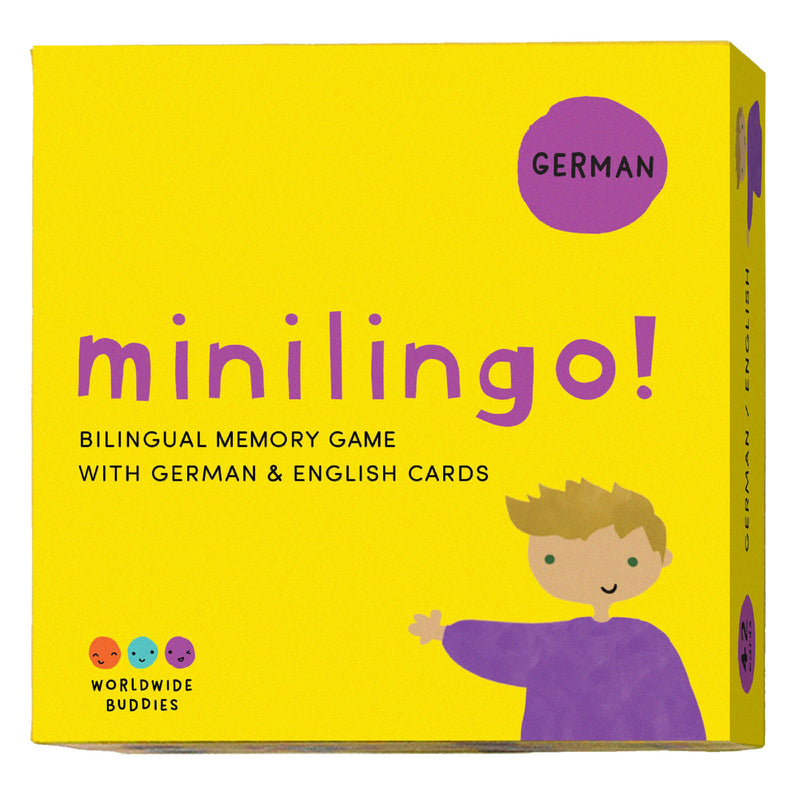 Minilingo German / English Bilingual Flashcards
