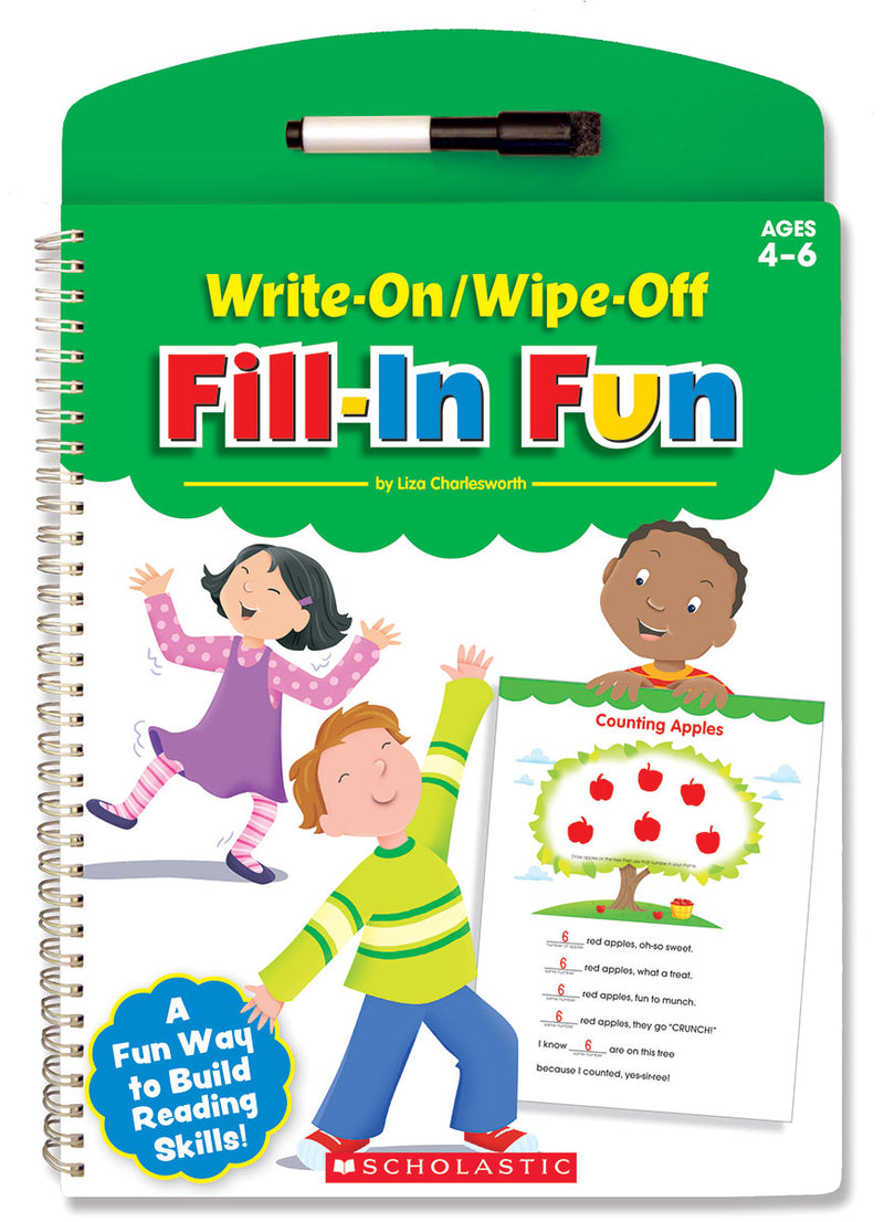 Write-On/Wipe-Off Fill-in Fun