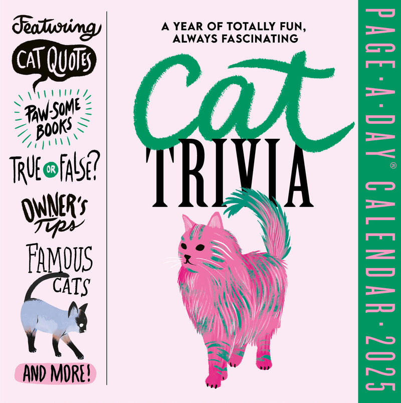 Cat Trivia Page-A-Day® Calendar 2025