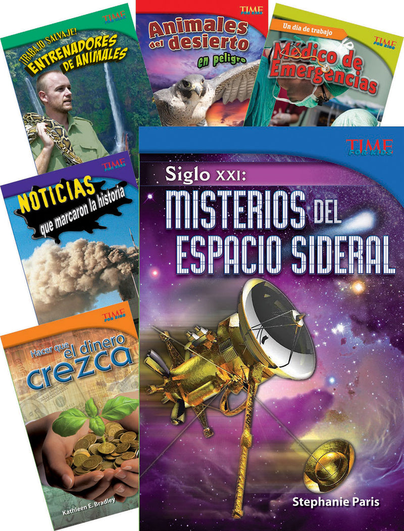 TIME FOR KIDS® Informational Text Grade 5 Spanish Set 2 10-Book Set