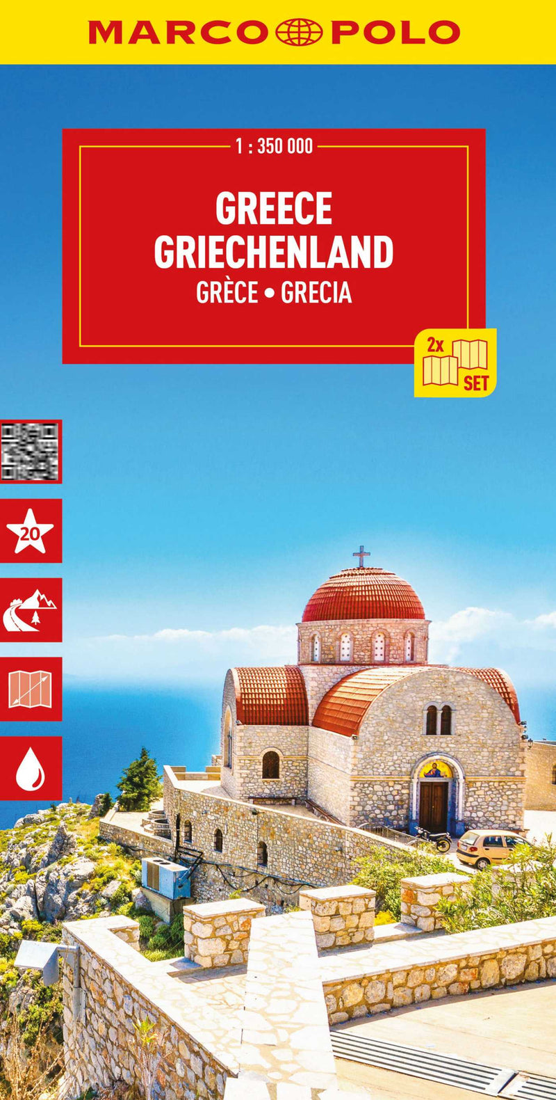 Greece Marco Polo Map