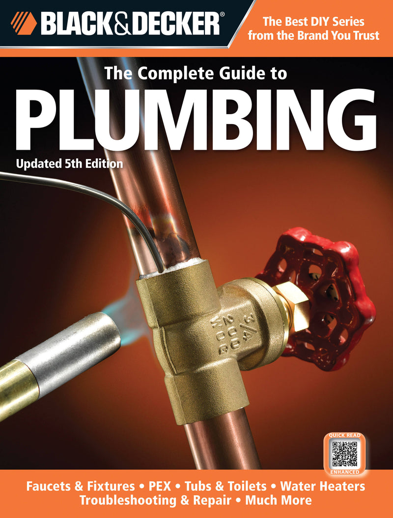 Black & Decker The Complete Guide to Plumbing, Updated 5th Edition