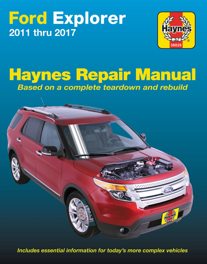 Ford Explorer 2011-2017 Haynes Repair Manual