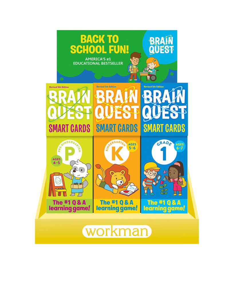 Brain Quest Smart Cards BTS 12-cc Display