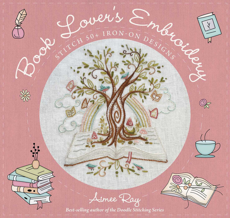 Book Lover's Embroidery