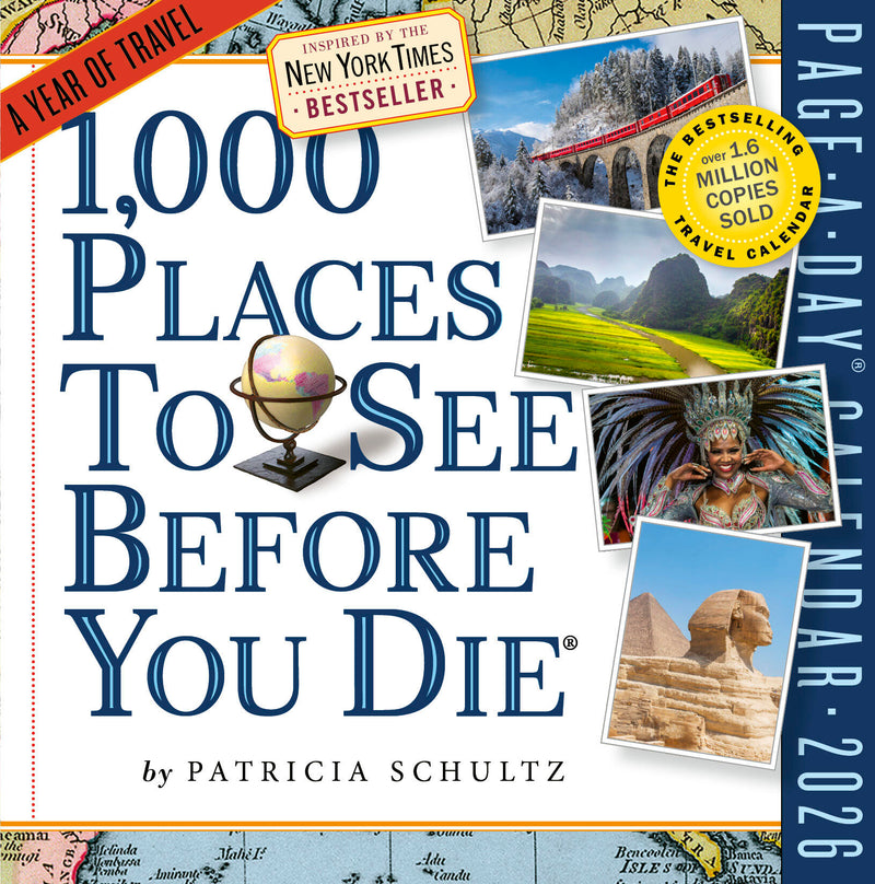 1,000 Places to See Before You Die Page-A-Day® Calendar 2026