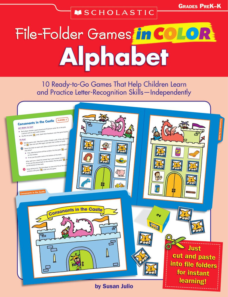 File-Folder Games in Color: Alphabet