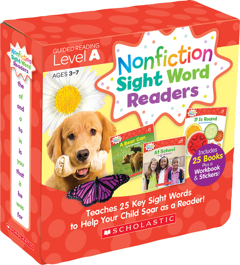 Nonfiction Sight Word Readers: Guided Reading Level A (Parent Pack)