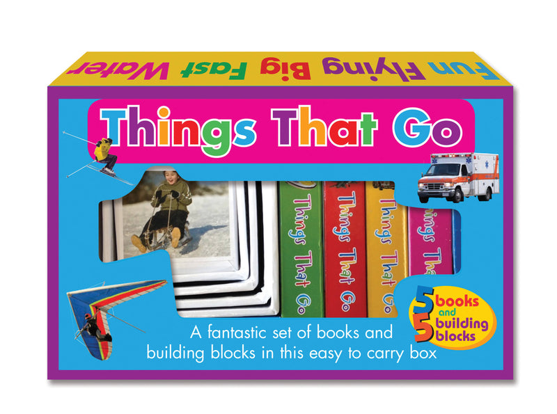 Things That Go (Books and Blocks)
