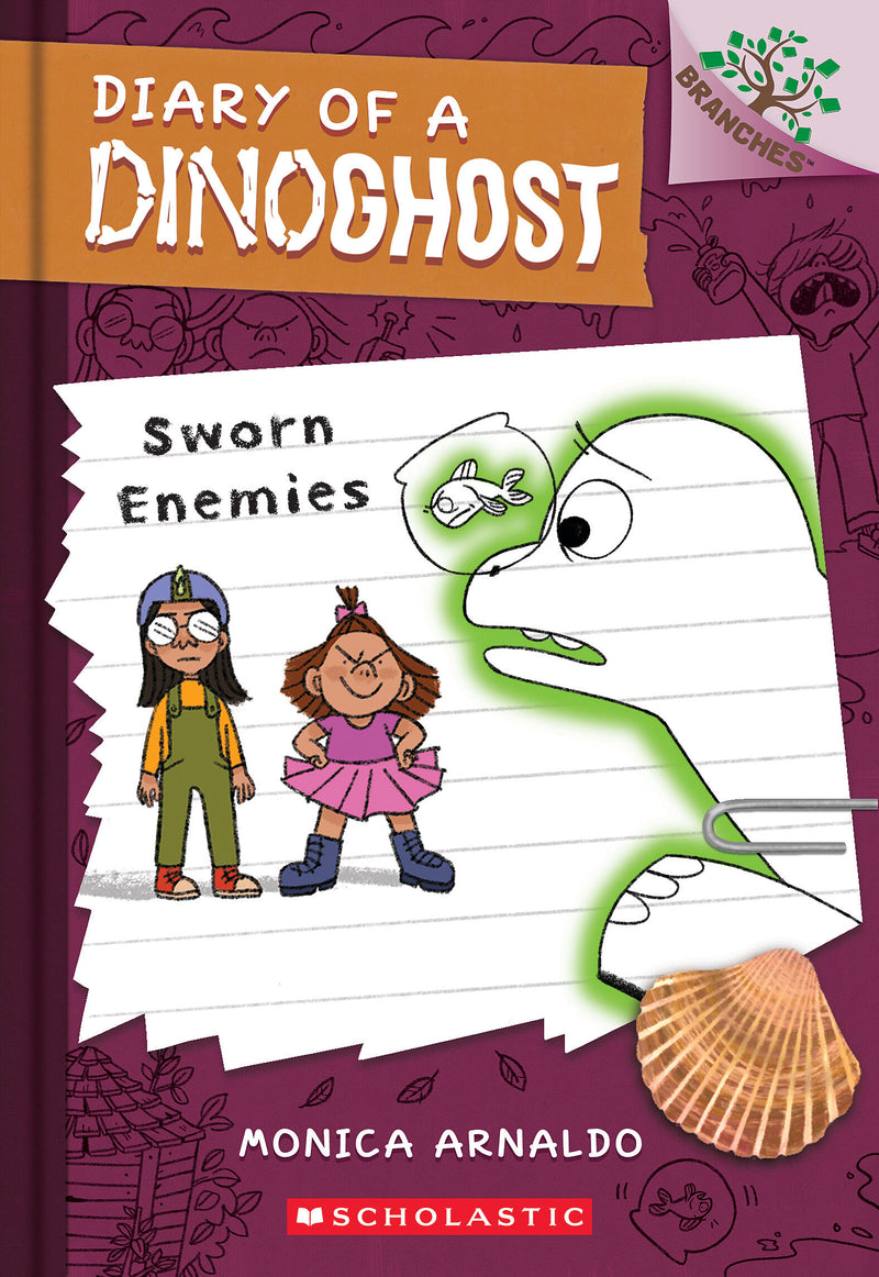 Sworn Enemies: A Branches Book (Diary of a Dinoghost #2)