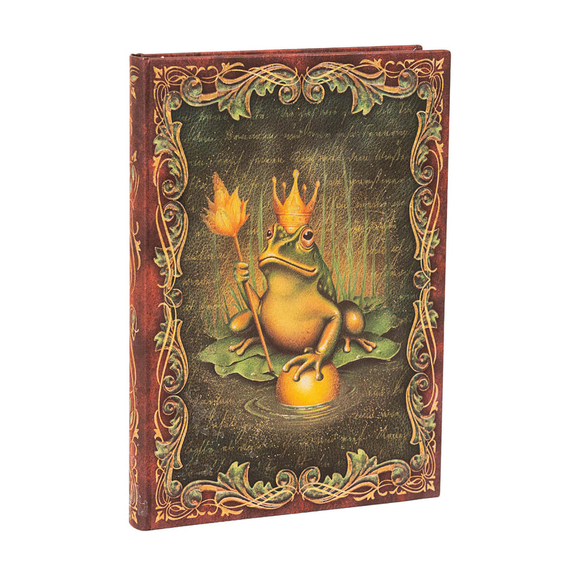 The Brothers Grimm, Frog Prince Midi Lined Hardcover Journal, 144pg, 120GSM by Paperblanks (Fairy Tale Collection)