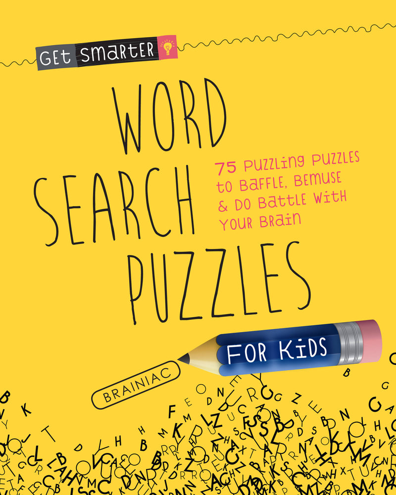 Get Smarter: Word Search Puzzles for Kids