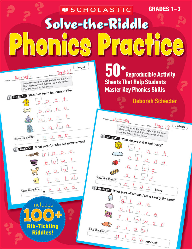 Solve-the-Riddle Phonics Practice