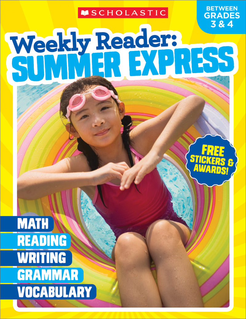 Weekly Reader: Summer Express (Between Grades 3 & 4) Workbook