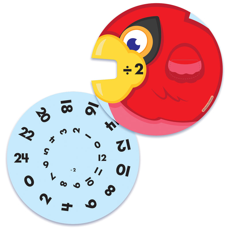EZ-Spin: Division Facts Math Manipulative
