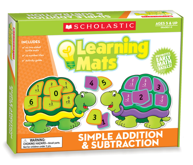 Simple Addition & Subtraction Learning Mats