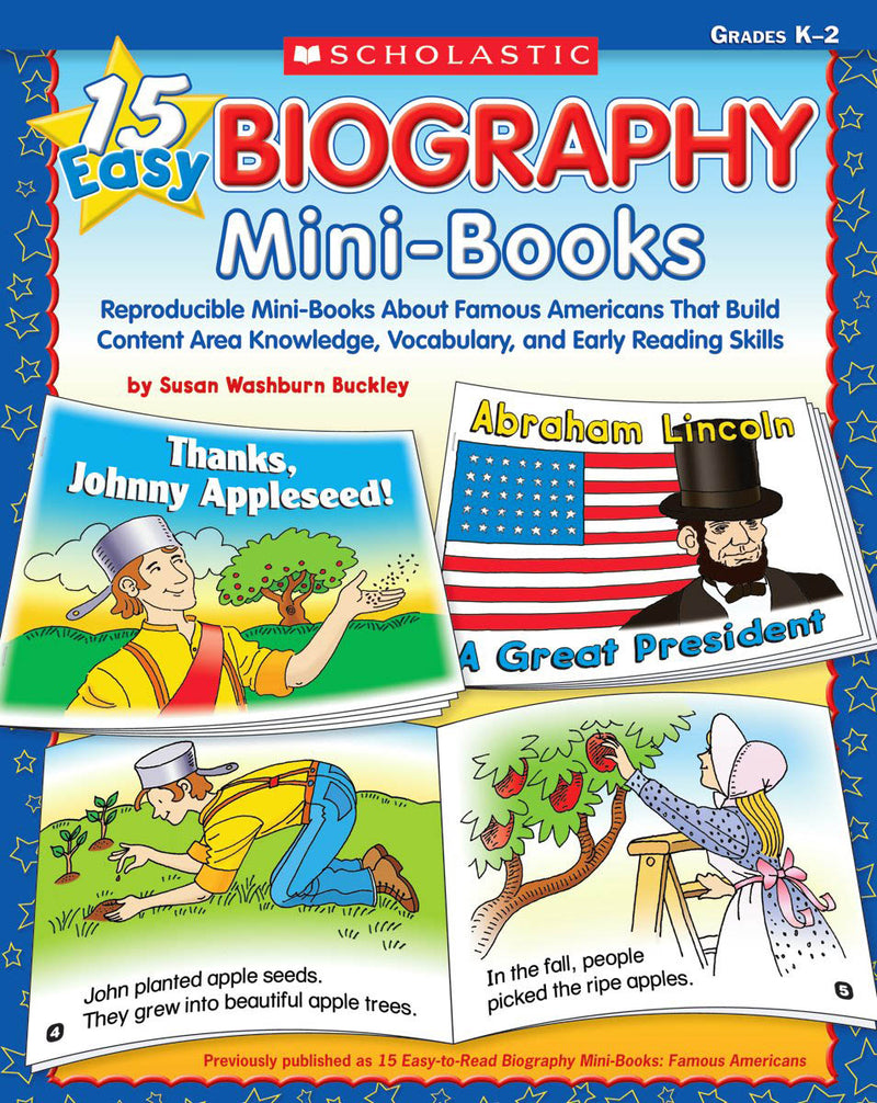 15 Easy Biography Mini-Books