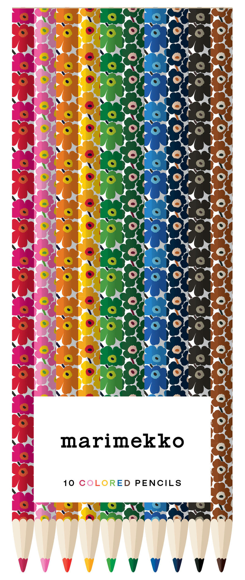Marimekko Colored Pencils (Unikko)