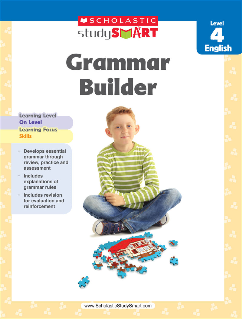 Scholastic Study Smart Grammar Builder Grade 4