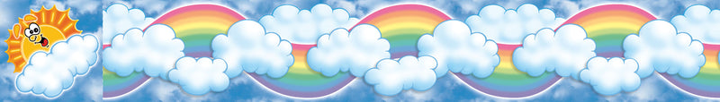 Sunny Rainbow Borders with Corners