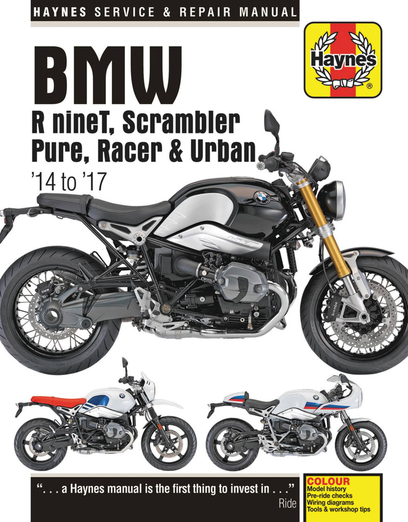 BMW R nineT, Scrambler Pure, Racer & Urban '14-'17